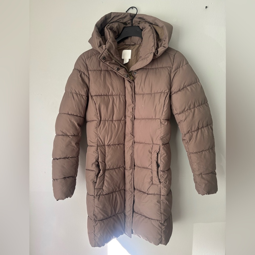 H&M Beige Quilted Jacket